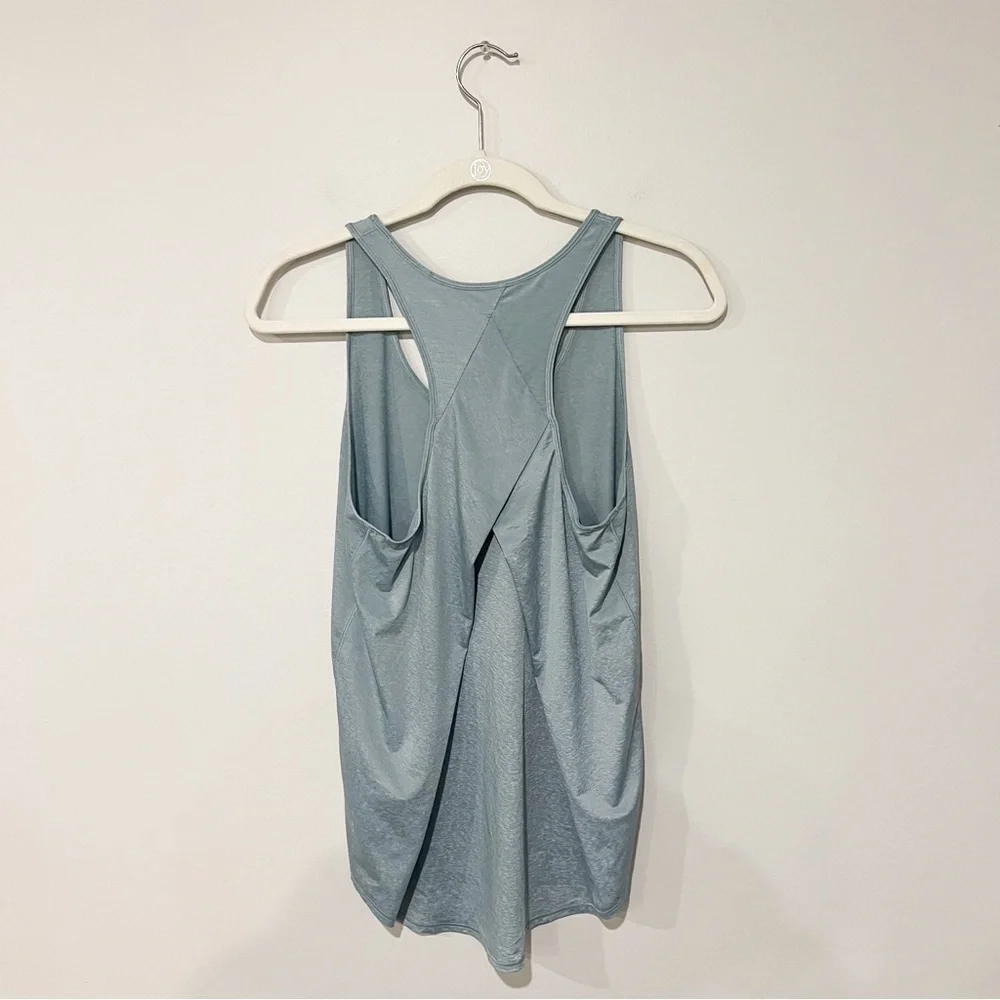 Lululemon Essential Tank Pleated in Blue Cast